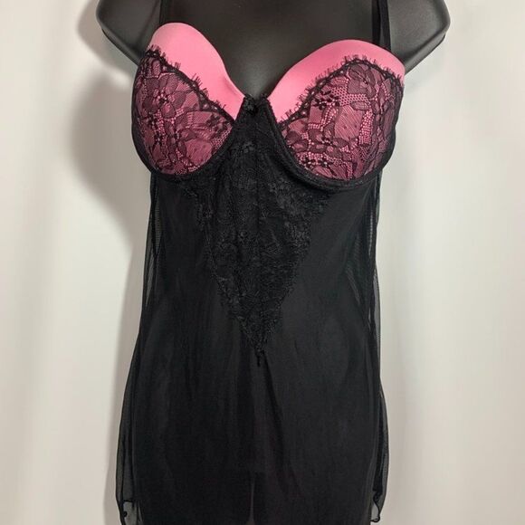 Jezebel Full Support Bra Top Chemise - Picture 1 of 6